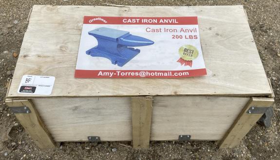 Greatbear 200lbs Cast Iron Anvil NIB
