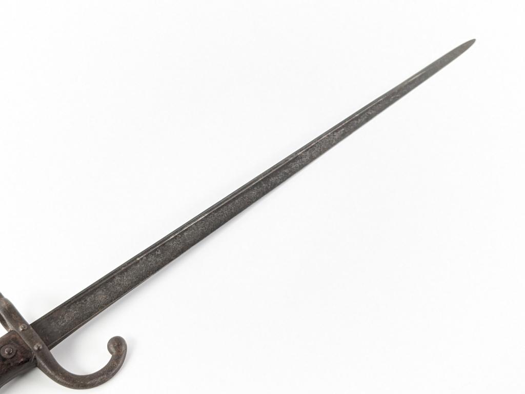 French M1874 Gras Rifle Epee Bayonet