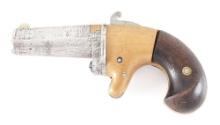 (A) UNIQUE PROTOTYPE NATIONAL ARMS CO. SECOND MODEL DERRINGER SERIAL NUMBER 11.