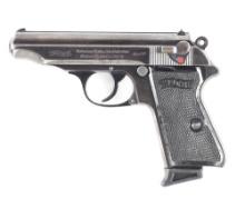 (C) SCARCE RFV MARKED WALTHER PP SEMI AUTOMATIC PISTOL.