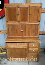 ANTIQUE HOOSIER KITCHEN CABINET  **NO SHIPPING AVAILABLE**