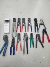 Lot of Assorted Crimpers