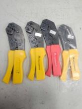 Lot of (4) Crimpers