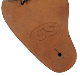 US Military WWII 1943-dated Sears M1911 .45 ACP Pistol Holster (DTE)
