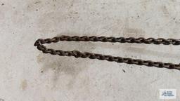 heavy duty chain with hooks