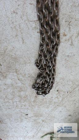 medium duty chain with hooks