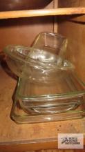 Lot of glass baking dishes