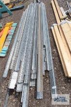 Lot of perforated metal stock
