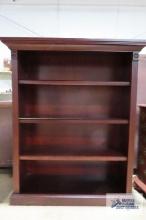 Cherry bookcase, matches lots 19-21