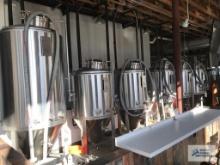 Complete line of brewing equipment manufactured by Portland Kettleworks