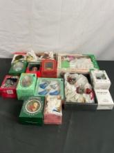 Assortment of Collectible Vintage Christmas Ornaments of Various Shapes, Sizes, & Styles