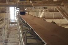 Concave Belt Conveyor approx. 24" x 65', Suspened approx. 35' From Ground,