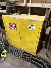 Yellow-Flammable Storage Cabinet