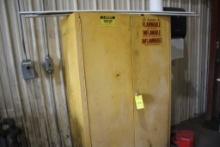 Yellow-Flammable Cabinet