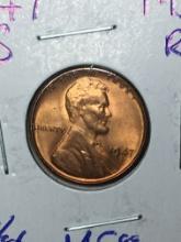 1947 S Lincoln Wheat Cent