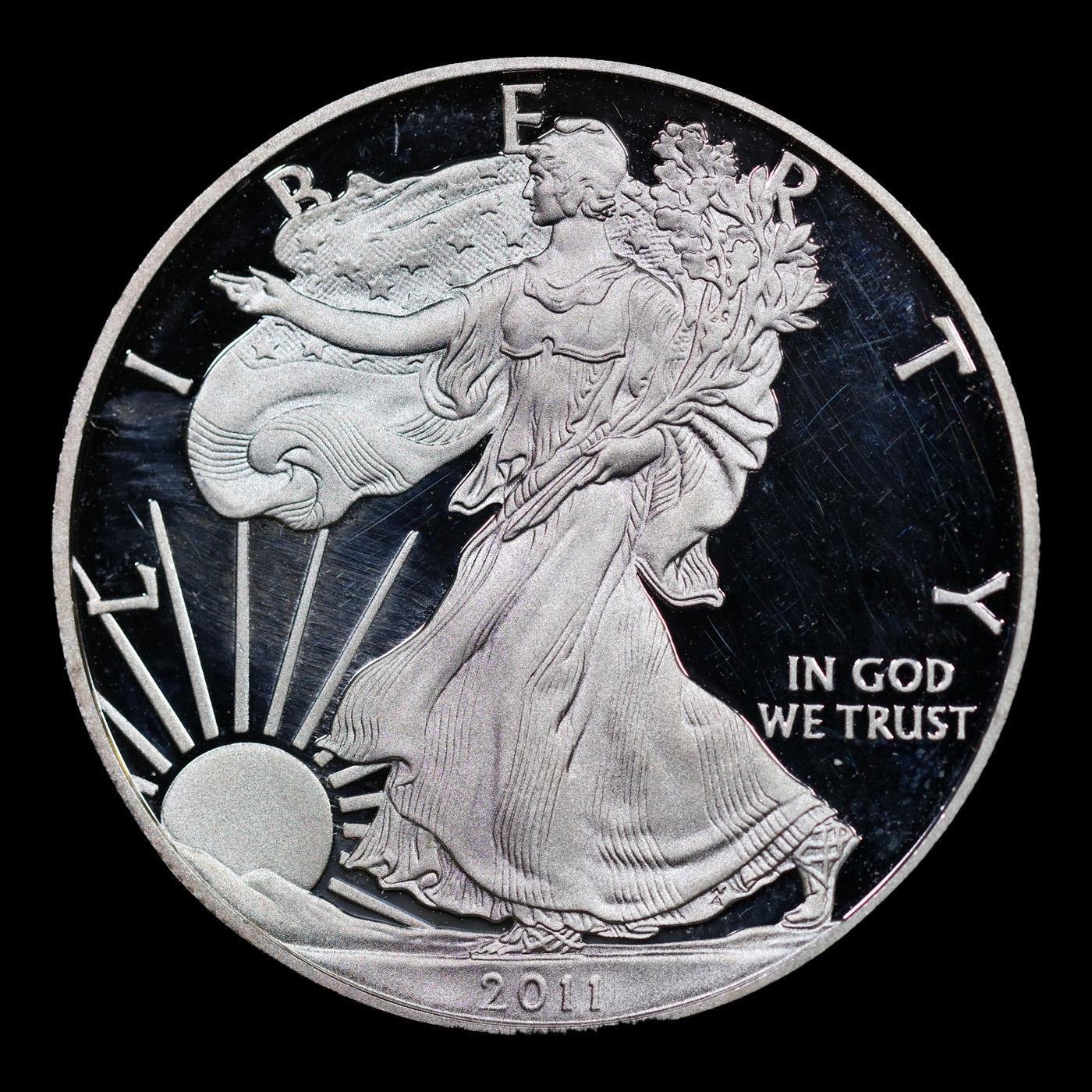 Proof 2011-w Silver Eagle Dollar 1 Graded pr67 dcam By SEGS