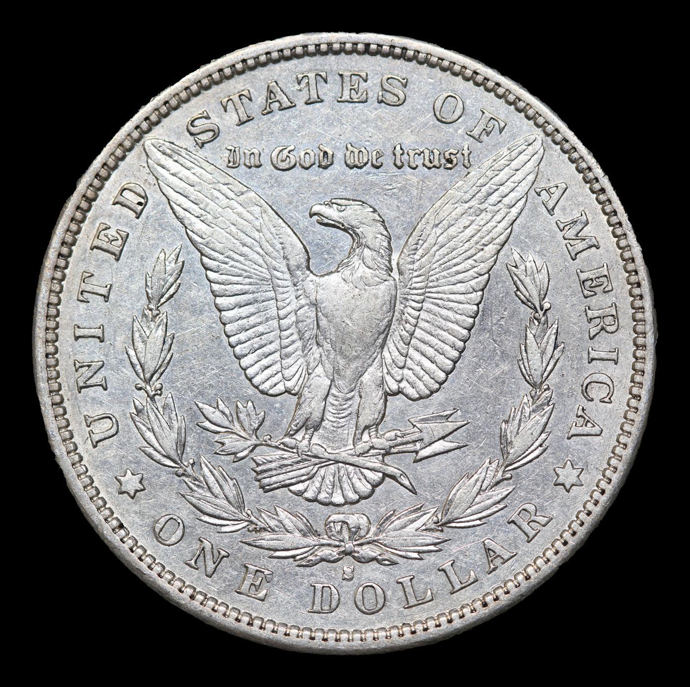 ***Auction Highlight*** 1892-s Morgan Dollar $1 Graded au58 By SEGS (fc)
