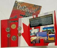 1995 Royal Canadian Mint 6 Piece Uncirculated Coin Set