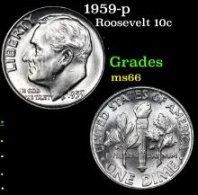 1959-p Roosevelt Dime 10c Grades GEM+ Unc