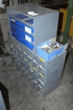 (1) 4 Compartment Parts Drawers & (1) 40 Compartment Parts Bin