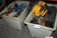 Large Buckets of Misc Tools