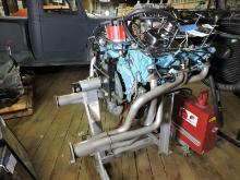 ENGINE - Pontiac 400ci, Runs Well (can be started on stand) Stand NOT Included
