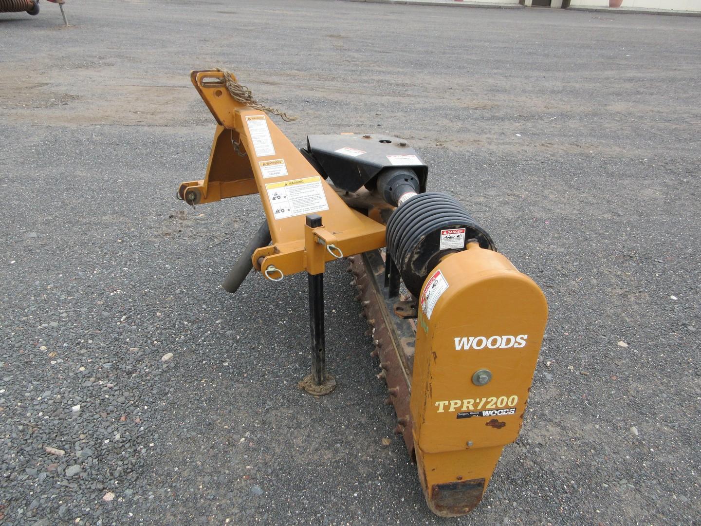 Woods TPR7200 Power Rake Attachment
