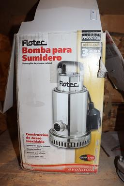Pair to go - Flotec and other sump pumps