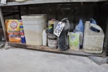 Bottom shelf to go - Assorted paints, sprays, & more