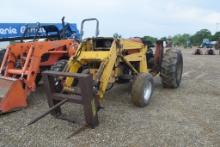 MF 255 2WD W/ LDR HAY SPEAR HARD TO STEER