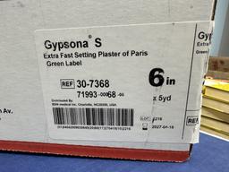 CASES OF GYPSONA BSN MEDICAL EXTRA FAST PLASTER (NEW) (YOUR BID X QTY = TOTAL $)