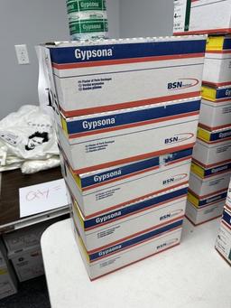 CASES OF GYPSONA BSN MEDICAL EXTRA FAST PLASTER (NEW) (YOUR BID X QTY = TOTAL $)