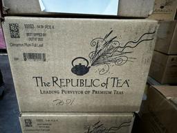 CASES OF ASSORTMENT OF THE REPUBLIC OF TEA (YOUR BID X QTY = TOTAL $)