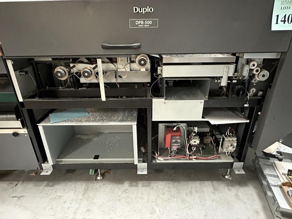 DUPLO DPB-500 PERFECT BINDER MACHINE