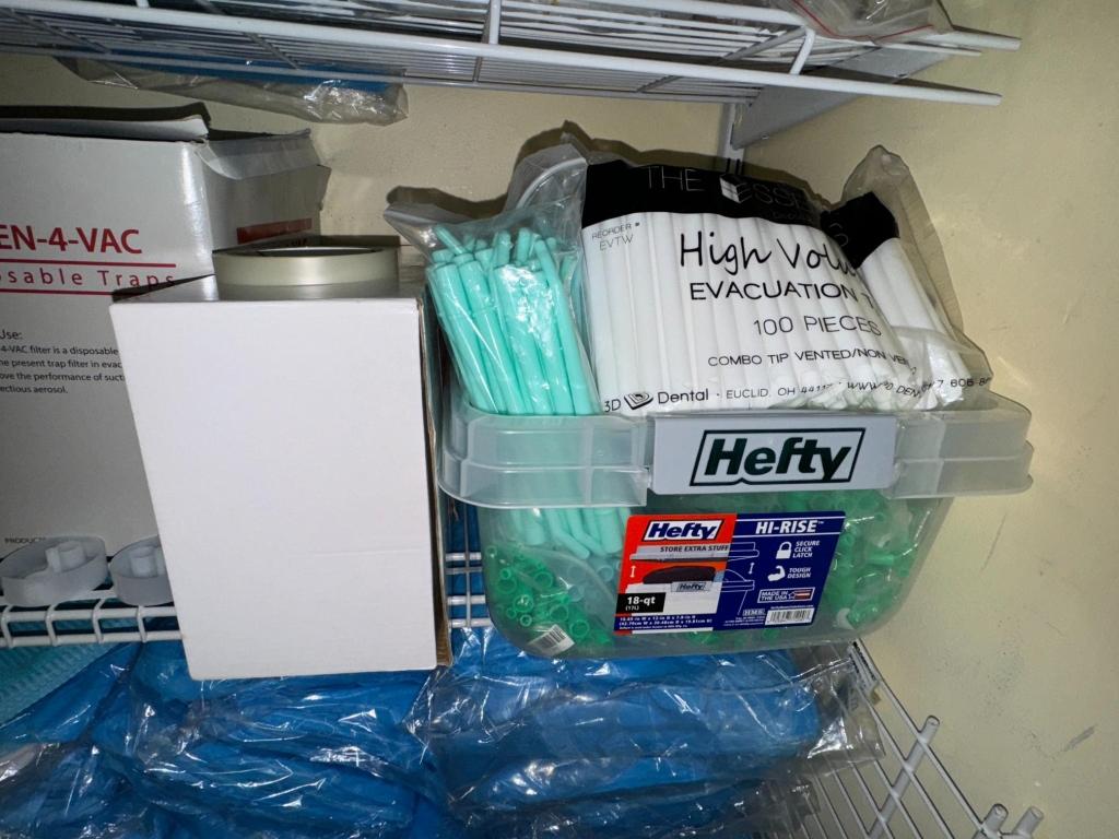 LOT CONSISTING OF ASSORTED DENTAL SUPPLIES