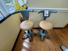 DENTIST STOOL AND DENTAL ASSISTANT STOOL