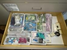 LOT CONSISTING OF DENTAL SUPPLIES IN DRAWER
