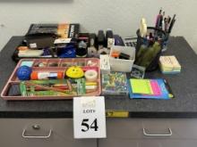 LOT CONSISTING OF OFFICE DRAWER ITEMS