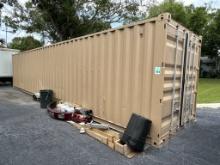 40' SHIPPING CONTAINER WITH ELECTRICAL