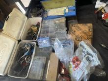 Misc. Lot-Nuts, Bolts, Electrical, Calipers, & More