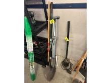 Crutches & Garden Tools