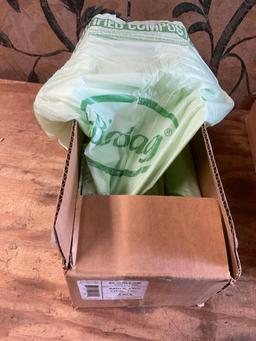Bio Bag, 96 gallon, 6 rolls with 10 bags each in box, 2 boxes