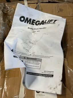 Omegalift Brake drum handler, open box, unknown of all parts are there