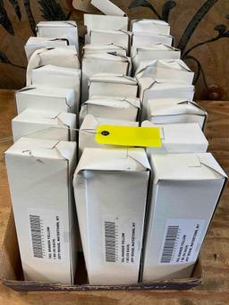 New yellow tags. 23 boxes with 50 tags each. Some boxes have been open, could be missing some tags