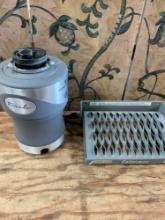 Untested Luxar Finale 1HP food waste disposer & Cotterman fold up step piece