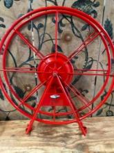 Dixon hose wheel wall mount