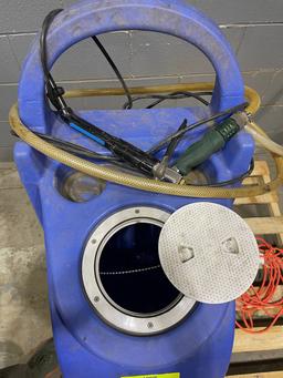 Flow-RITE BA-MS-115 Portable DC Watering CART Internal Pump Battery & Charger