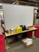 Warehouse Table w/ Dry Erase Board
