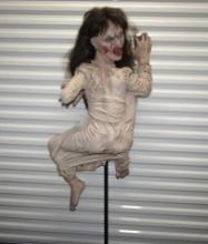 Zombie Crawling On Wall Or Ceiling Halloween Prop (Stand Not Included)