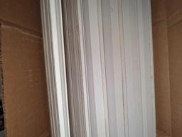 Box of 10 Woodgrain Millwork 618 9/16 in. x 5 1/4 in. x 96 in. Primed Finger Jointed Baseboard